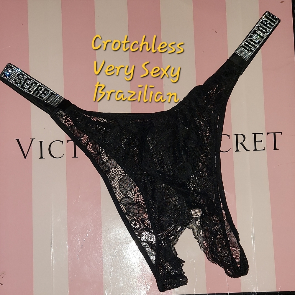 Victoria secret Shine strap Panties set size Large NWT - Picture 16 of 16